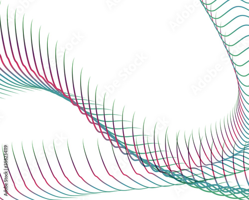 Abstract background blend wave line design for Wallpaper, Banner, Background, Card, Book Illustration, landing page