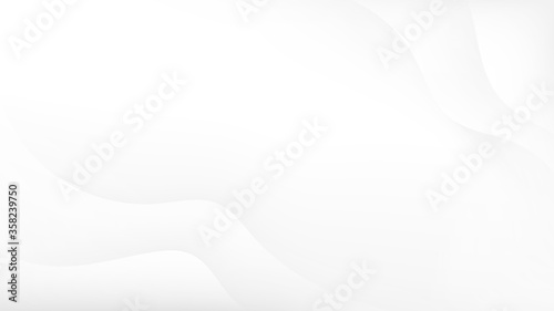 Abstract vector background. White and light grey gradient wallpaper