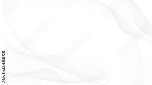 Abstract vector background. White and light grey gradient wallpaper