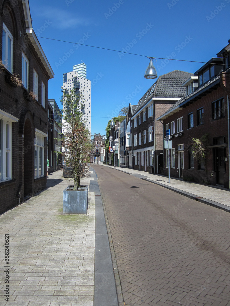 Old and new architecture in citycenter