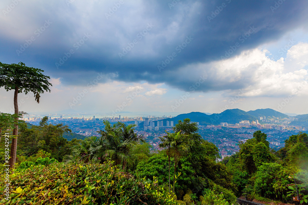Georgetown viewpoint, Penang island, Malaysia Georgetown viewpoint, Penang island, Malaysia