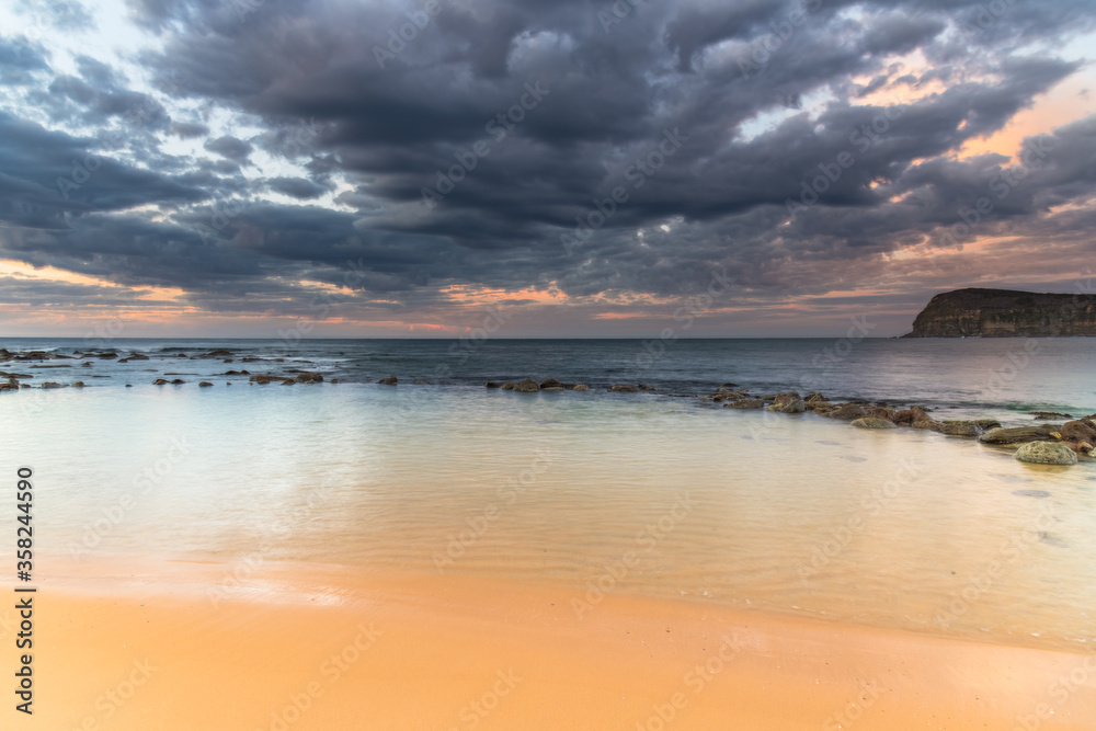 Fototapeta premium Calm Seas Early Morning Seascape