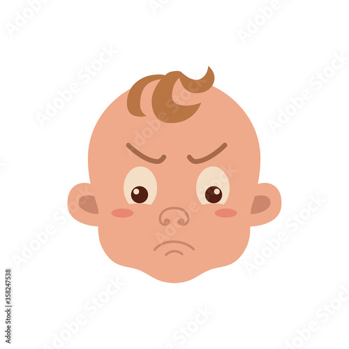 Baby facial expression