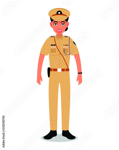 Indian female police