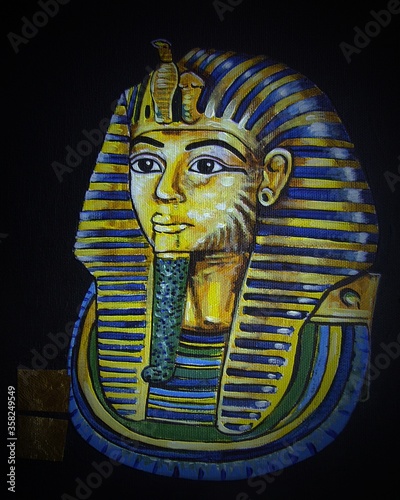 art Painting oil color The art of Egypt is beautiful