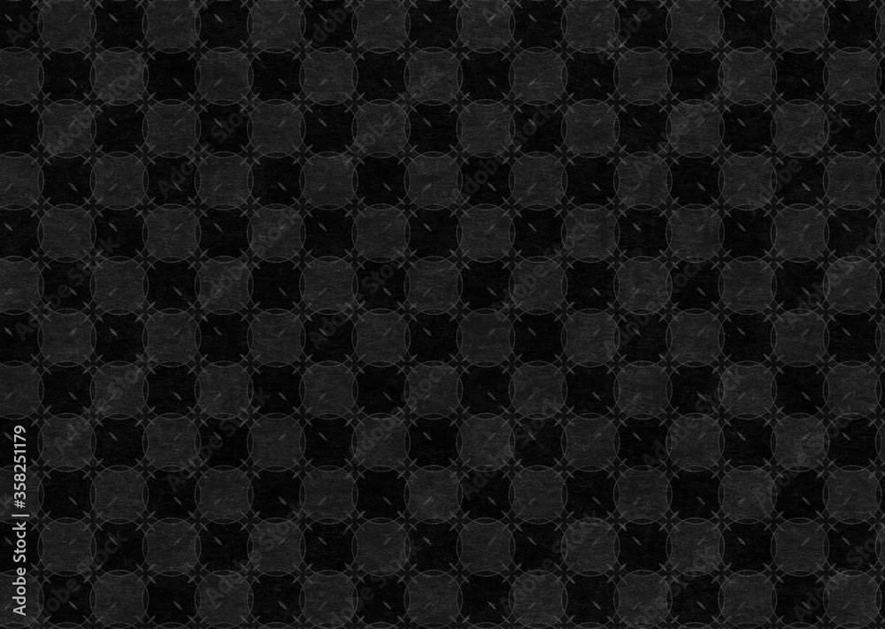 和紙_04_黒1 和紙_04_黒1