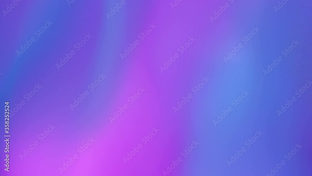 Multicolored motion gradient neon lights soft background with animation seamless loop.