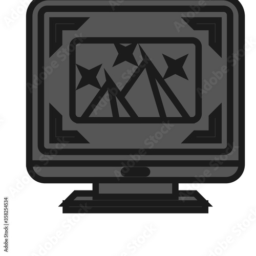 computer monitor icon