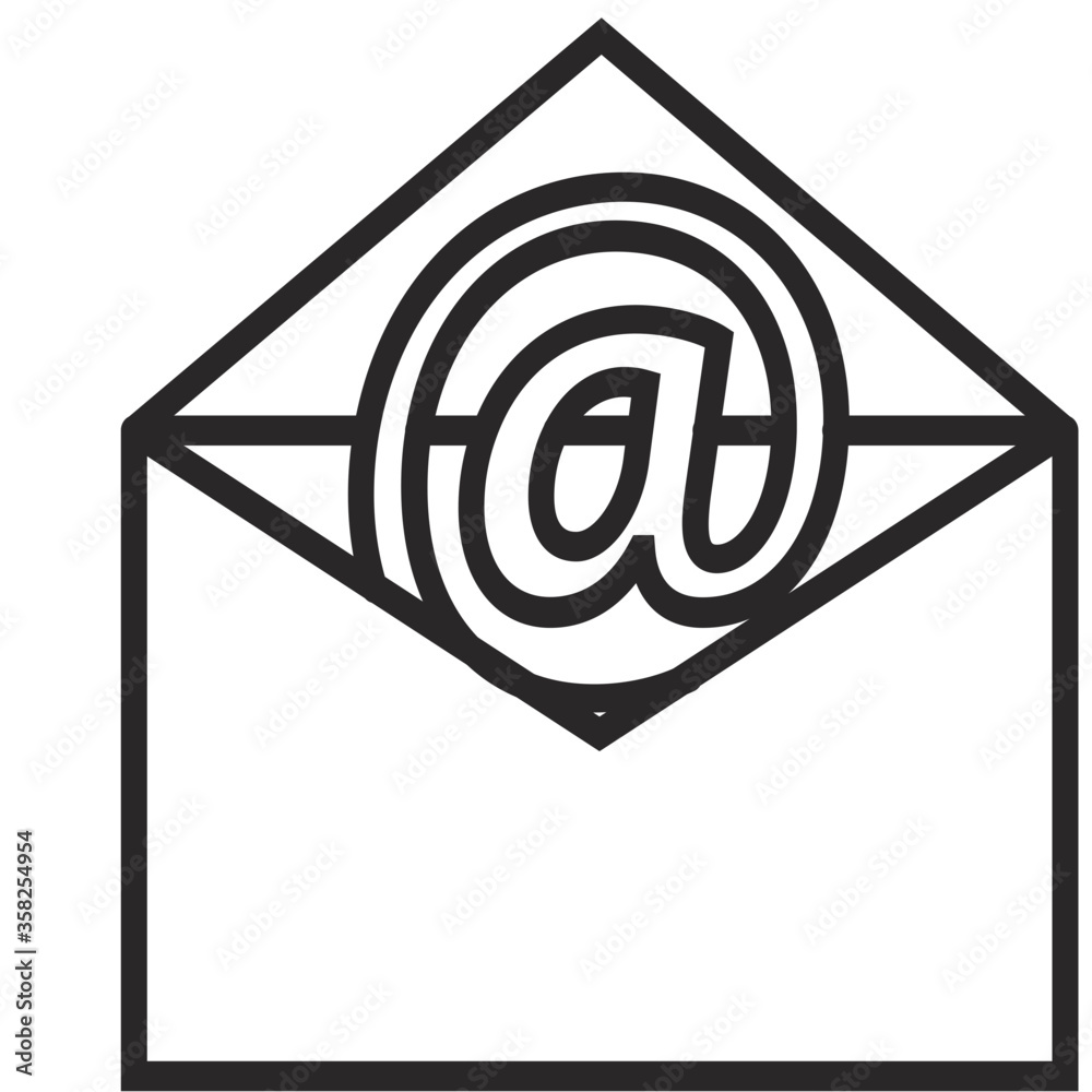 e mail icon vector for web and apps e mail icon vector for web and apps