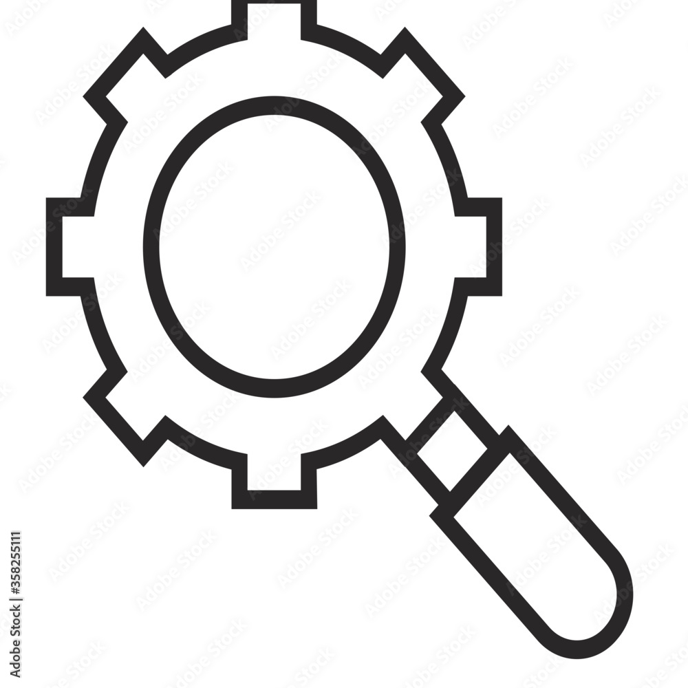 gear business icon gear business icon