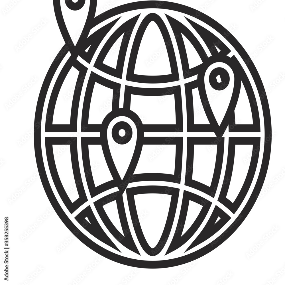 globe vector illustration globe vector illustration