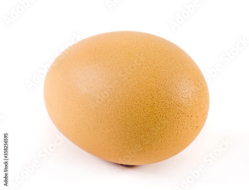 egg isolated on white