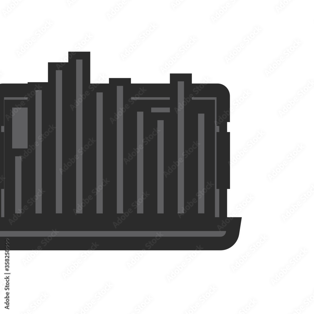 Obraz premium mobile phone isolated on white background