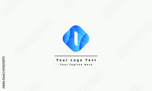 Free Download Initial Letter I Logo Template Design Vector Illustration - GFXLoad