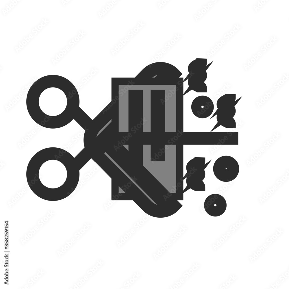 card cut icon card cut icon