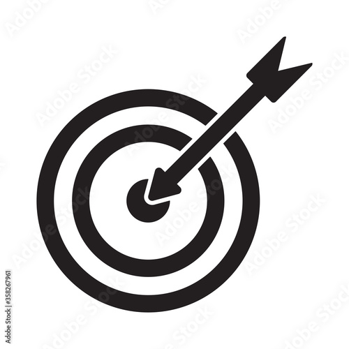 target icon, sports icon vector