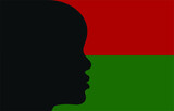 Juneteenth Background Theme. Black People. African American. Design of Banner and Flag. Vector logo Illustration.