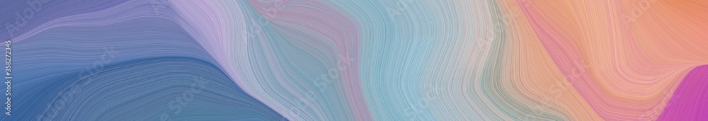 beautiful wide colored banner with dark gray, teal blue and burly wood color. modern waves background design beautiful wide colored banner with dark gray, teal blue and burly wood color. modern waves background design