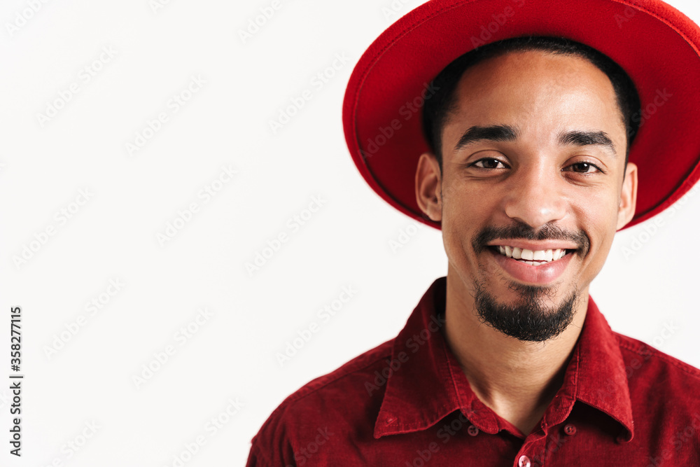 Positive young man posing isolated Positive young man posing isolated