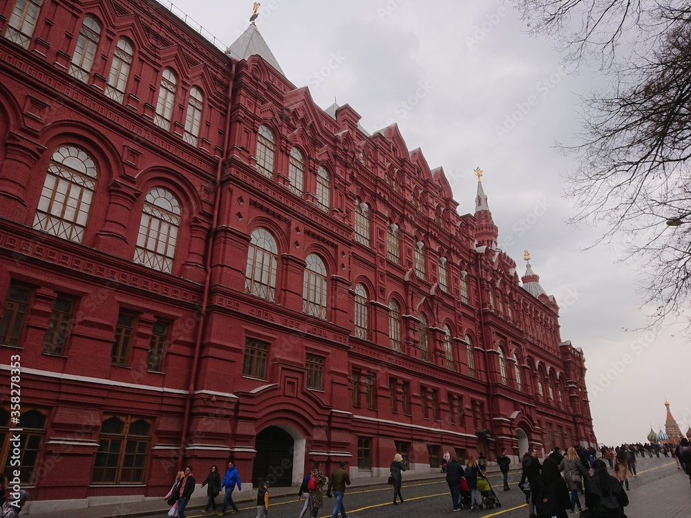 Moscow Historical Museum at Red Square