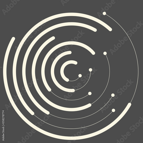 Decorative Geometric Logo. ...