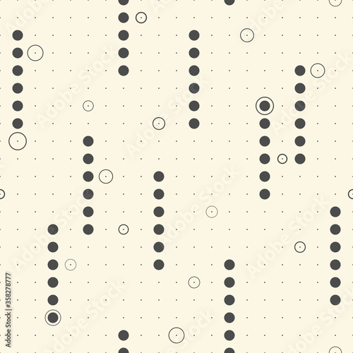 Seamless Dots Pattern. Abst...