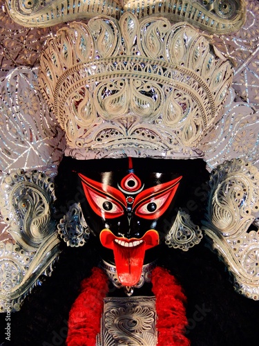 Konstfotografi Idol of Goddess Kali