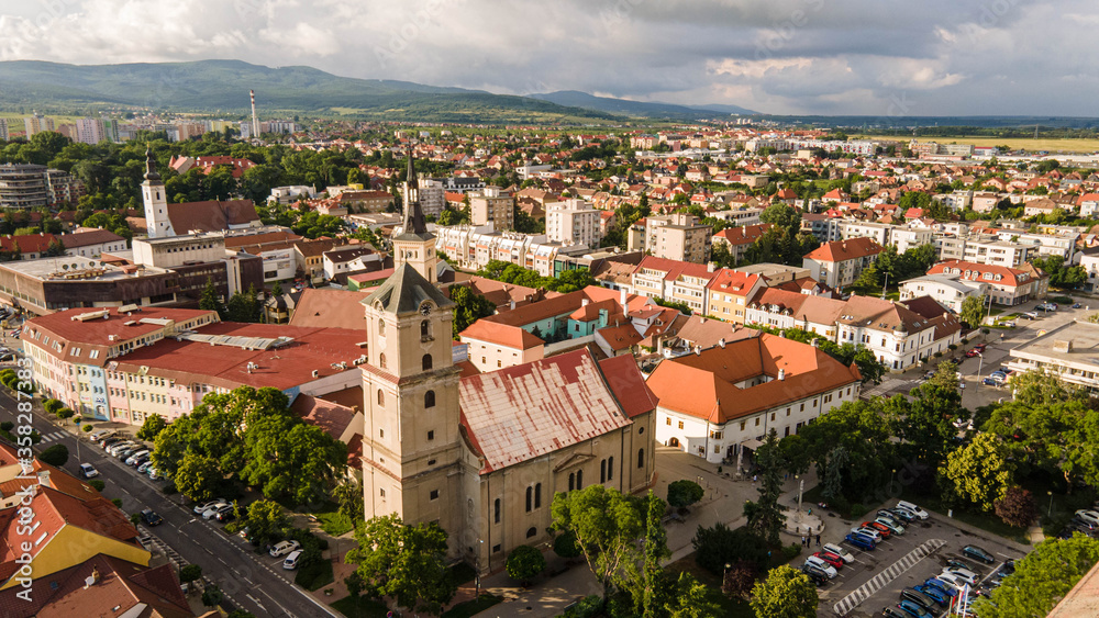 Aerial View of Pezinok 