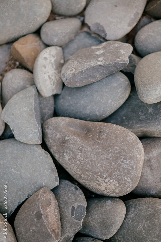 The stones are lying on the ground The stones are lying on the ground
