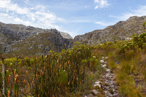 beautiful landscpae of the Bain's Kloof, Wellington, Western Cape, South Africa