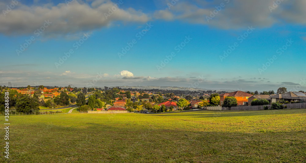 Fototapeta premium Cityscape in the Hallam Melbourne area.