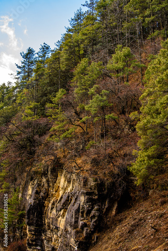 Beautiful nature of Bhutan