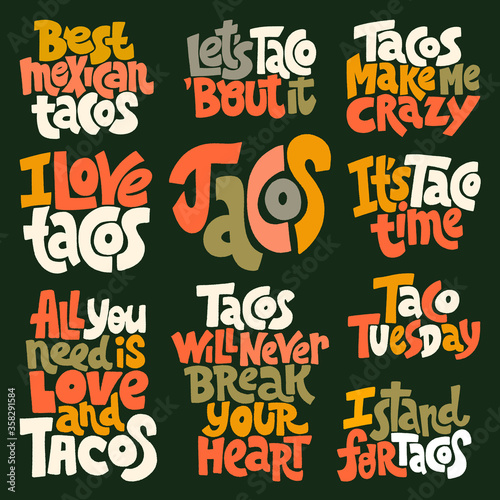 Taco loving set