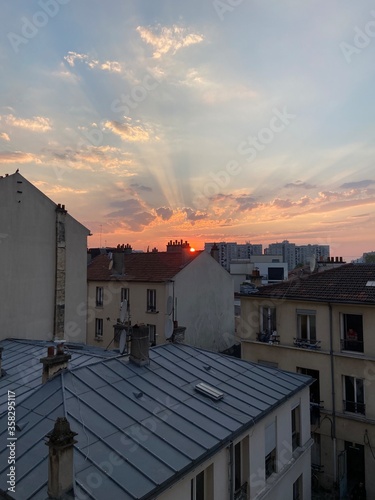sunset in the city © Marie