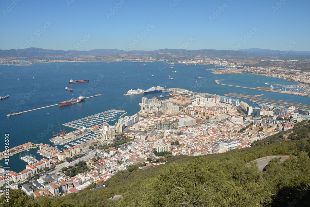 Vue Panoramique Gibraltar 