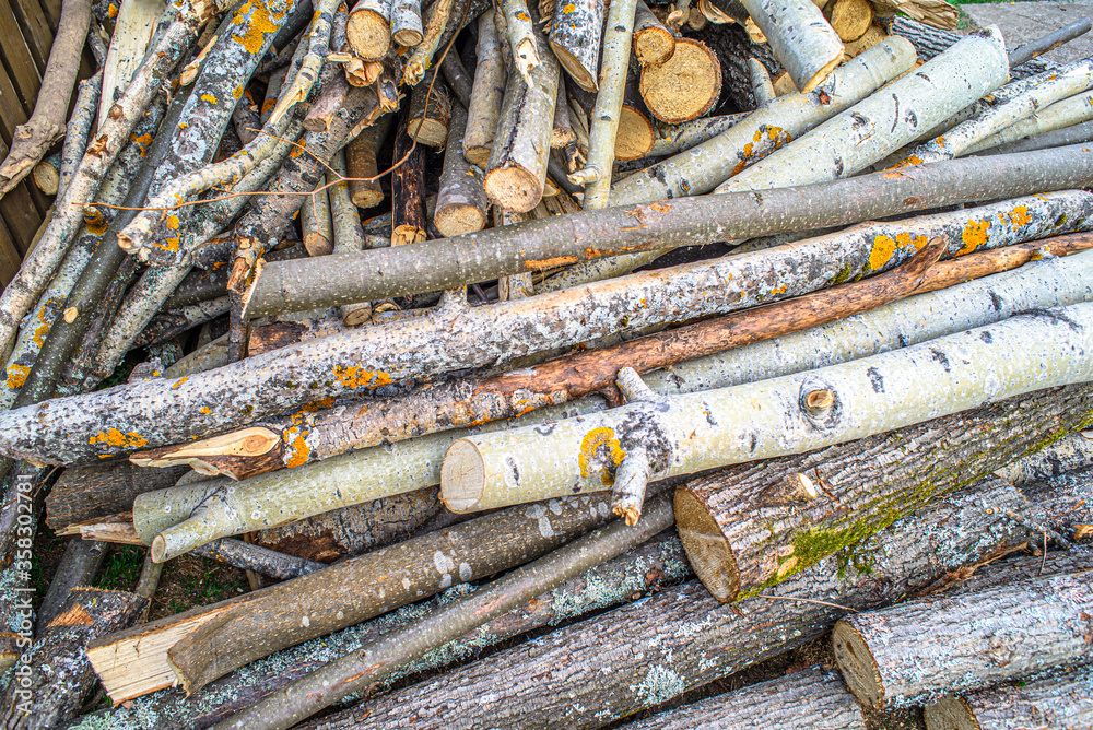Waste wood industry used as firewood Waste wood industry used as firewood