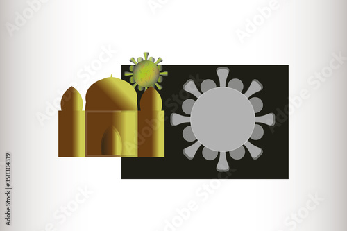 Place of worship. Virus. Coronavirus.