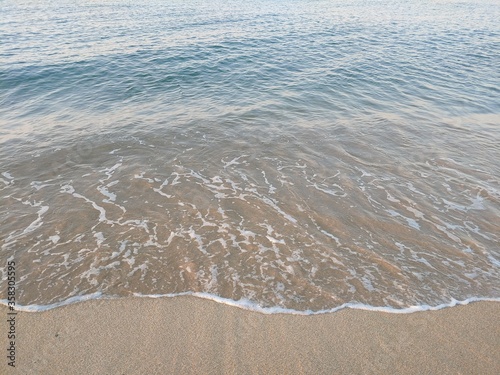 바닷가 해변 석양