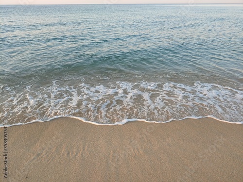 바닷가 해변 석양