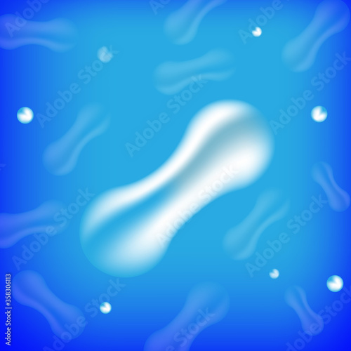 Probiotics.Medical, healthcare and scientific concept.