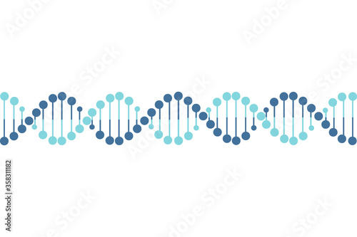 dna vector on white back