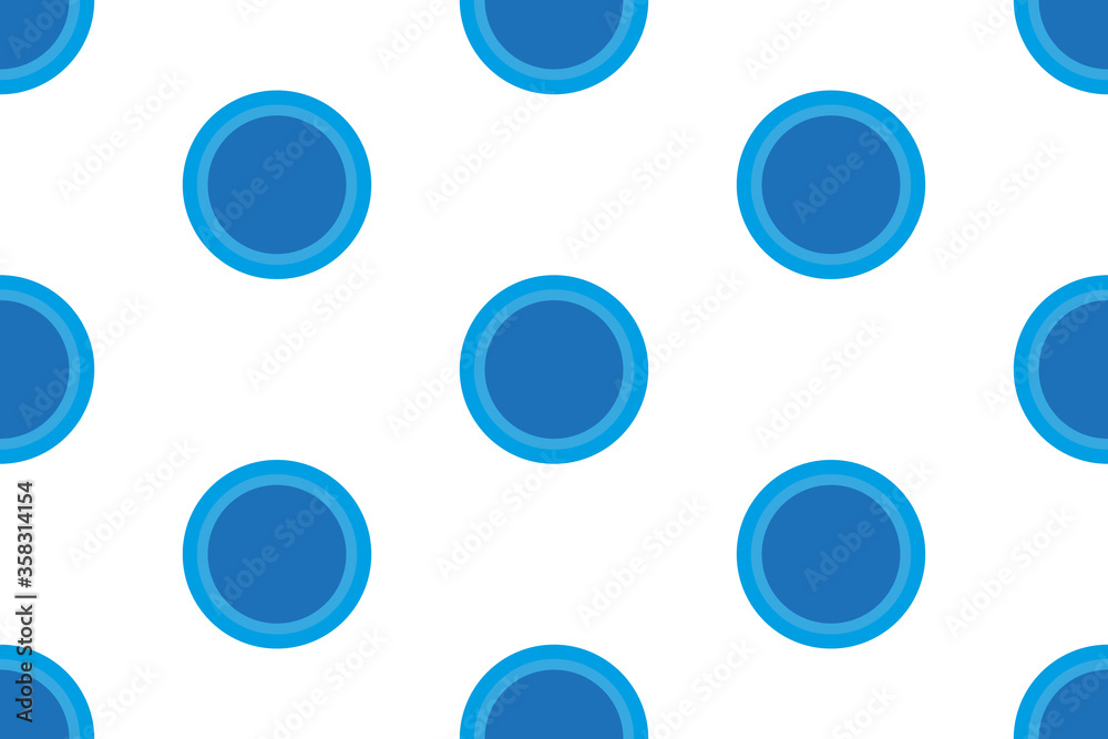 White background with big blue dots. Wrapping. White background with big blue dots. Wrapping.