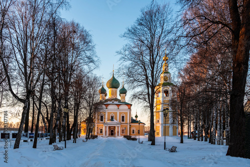 Spaso-Preobrazhensky Cathedral in Uglich of Russia