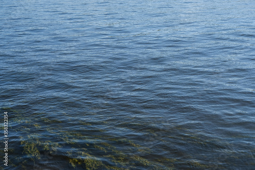 
texture of the water in the river in St. Petersburg