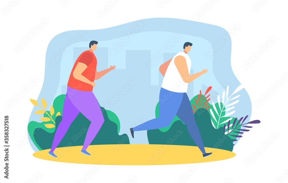 People runners jogging vector illustration. Cartoon flat father, mother and daughter child characters take part in marathon. Family outdoor summer sport activity, happy parenthood isolated on white People runners jogging vector illustration. Cartoon flat father, mother and daughter child characters take part in marathon. Family outdoor summer sport activity, happy parenthood isolated on white