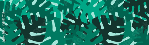 sfondo, foglie, piante, palma, tropicale, giungla