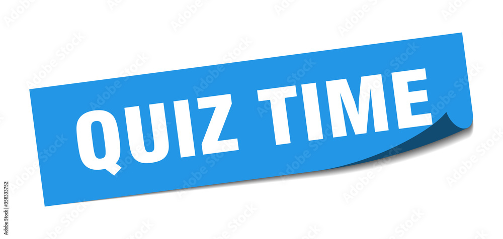 quiz time sticker. quiz time square isolated sign. quiz time label quiz time sticker. quiz time square isolated sign. quiz time label