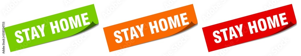 stay home sticker. stay home square isolated sign. stay home label stay home sticker. stay home square isolated sign. stay home label