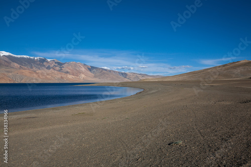 Tso Moriri or Lake Moriri or "Mountain Lake", is a lake in the Changthang Plateau in Ladakh in Northern India