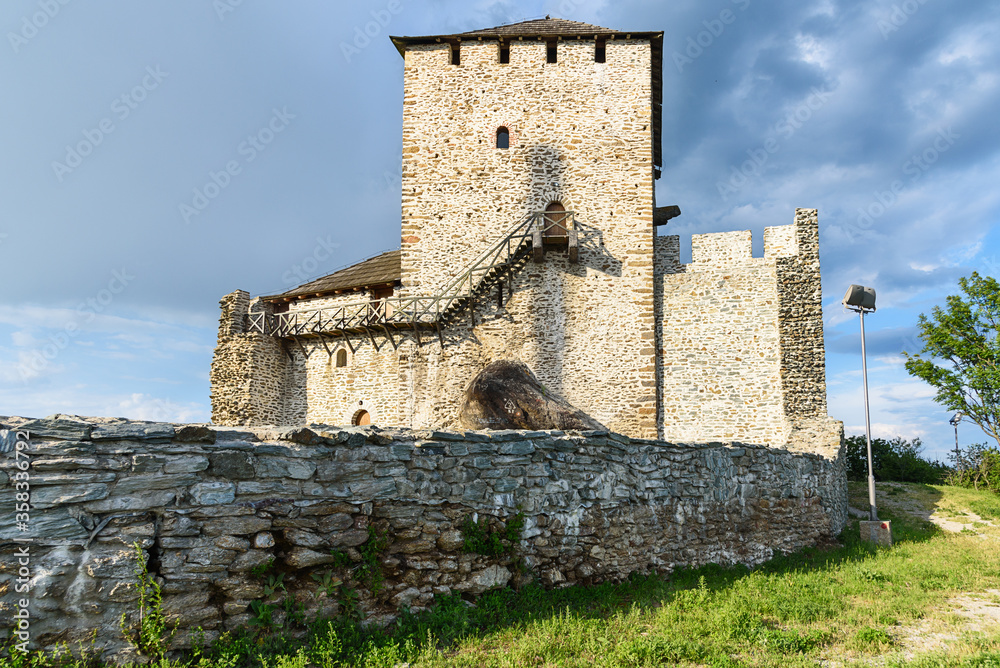 Vrsac, Serbia - June 04, 2020: Vrsac fortress in Serbia. Landmark architecture on Vojvodina district. Vrsac Castle formerly known as Vrsac, Serbia - June 04, 2020: Vrsac fortress in Serbia. Landmark architecture on Vojvodina district. Vrsac Castle formerly known as
